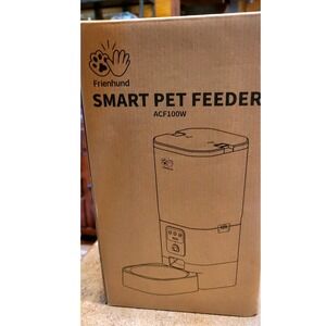 Frienhund Smart Pet Feeder ACF100W WiFi Camera 2-Way Audio Automatic Cat Dog New